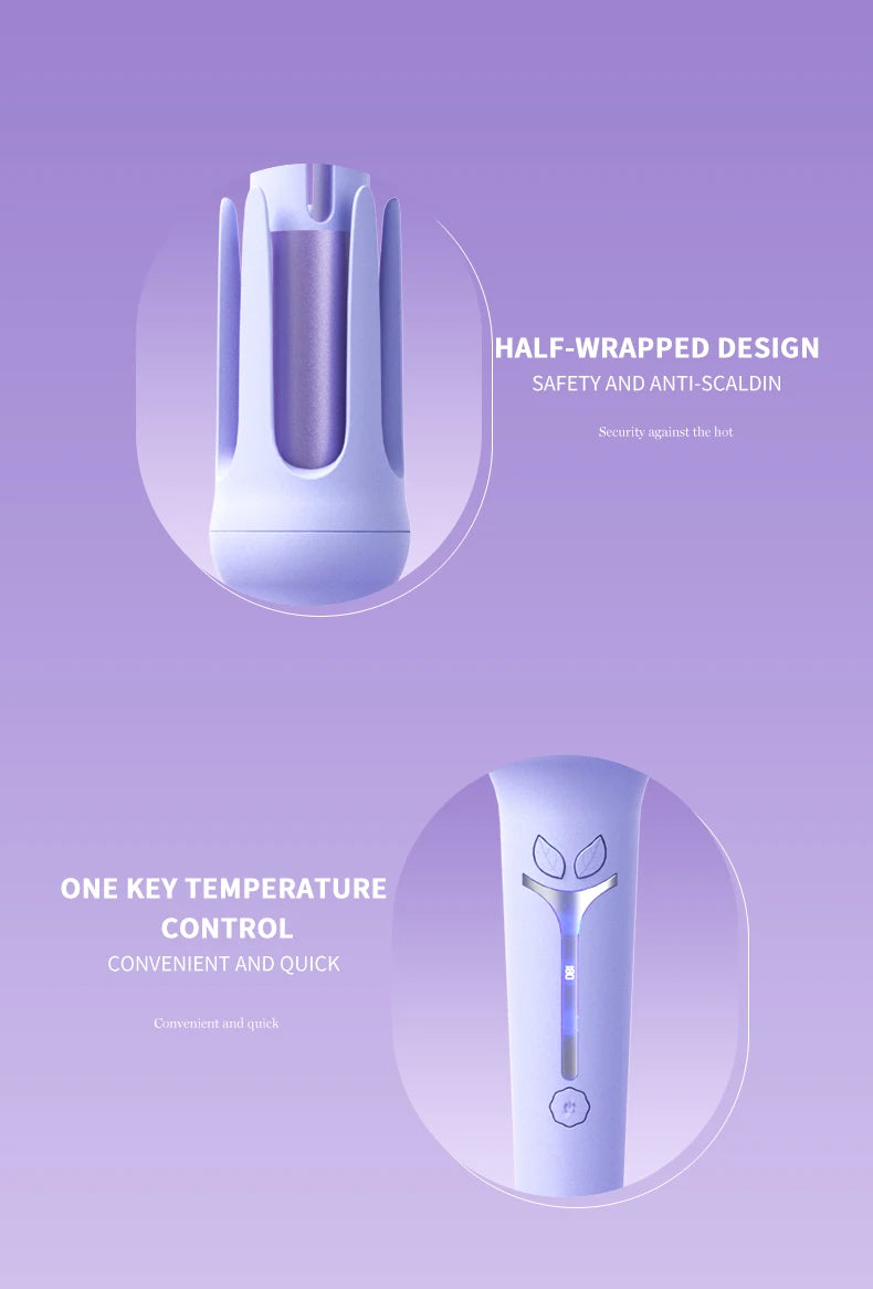 Automatic Curling Iron 32 mm Big Roll Anion Ceramic Hair Curler 4-Speed Adjustable Fast Heating Fashion Styling Tools