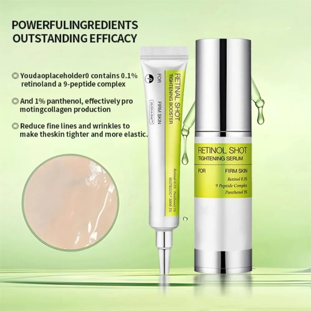 Retinol Serum Nourishes Moisturizes Firms The Skin Reduces Fine Lines And Dark Circles Minimizes Pores Antioxidant Anti-aging