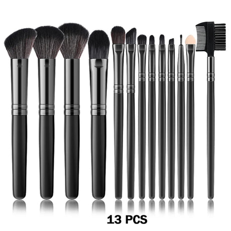 10-32PCS Makeup Brush Set Soft Fluffy Powder Foundation Contour Blush Concealer Eye Shadow Blending Makeup Kit Women Beauty Tool
