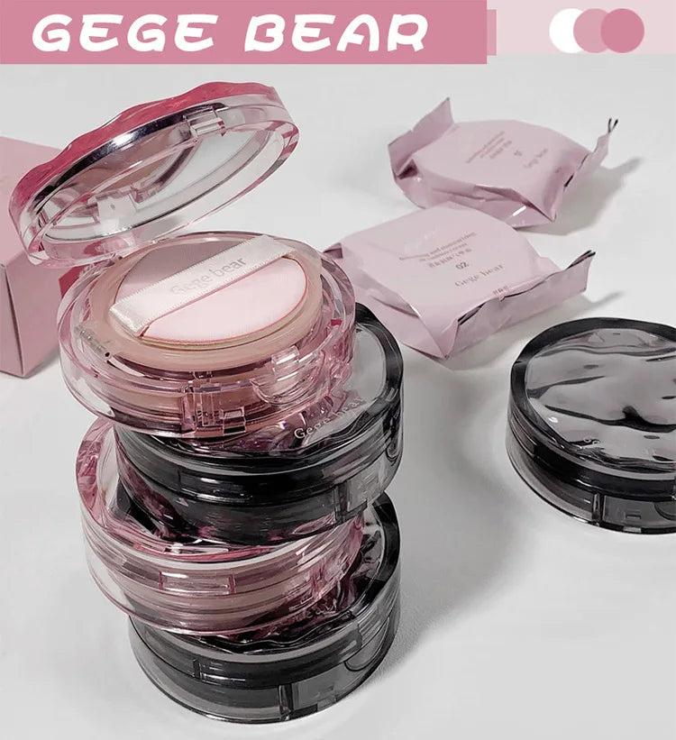 Cushion Foundation with Free Refill Moisturizing Long-lasting GEGE BAER Oil Control Version Refreshing Version Cushion BB Cream