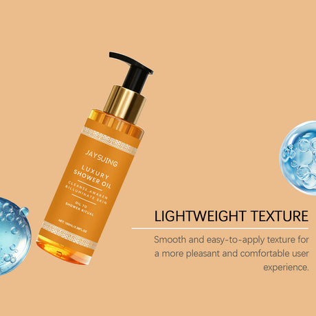 Brightening Shower Oil Moisturize Remove Dirt Smooth Soften Skin Maintain Elasticity Efficient Clean Lasting Fragrance Bath Oils