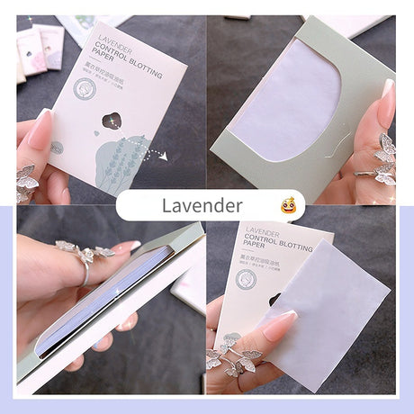 100pcs Face Oil Control Cleaning Wipes Oil Control Face Absorbent Paper Absorbing Sheet Oily Matting Tissues Face Cleaning Paper