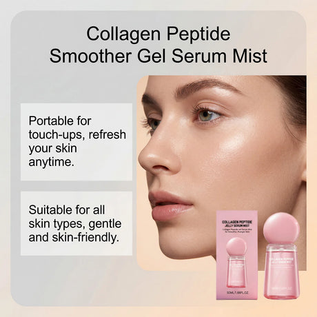 Collagen Peptide Jelly Serum Mist Caviar Pdrn Essence Spray Smooth Dry Moisturizing Brighten Firm Fade Pore Nourishing Face Care