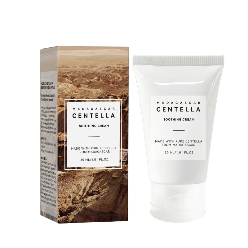 Centella Asiatica Soothing Serum 55ml - Madagascar Formula Calms Sensitive Skin, Supports Acne Care & Deeply Moisturizes.