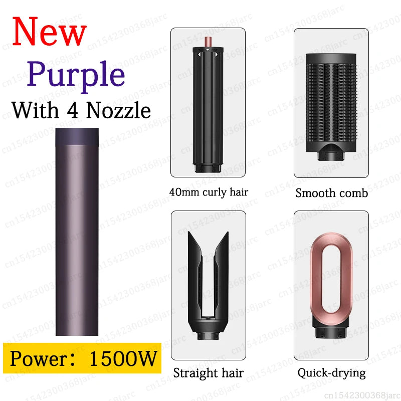 SenCiciMen X9 Multi Hair Styler Curling Iron Hair Hot Air Brush Curling Barrel Hair Dryer Salon Professional Curly Hair Styler