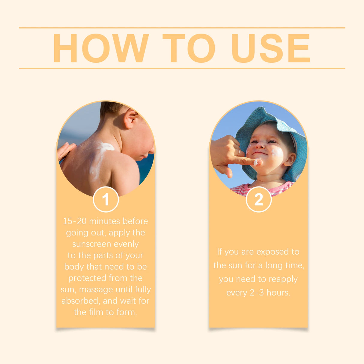Kids Sunscreen Body Lotion Spf 50 Lightweight Non-greasy Refreshing Face Hydrating Brighten Broad Spectrum Moisturizing Sunblock