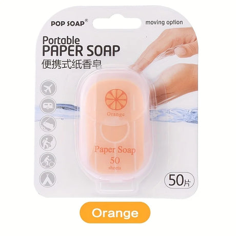 Ultimate Portable Paper Soap Sheets For Outdoor Travel, disposable hand washing travel soap