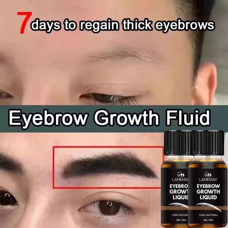 Fast Eyebrow Growth Serum Eyelash Hair Growth Anti Hairs Loss Product Prevent Baldness Fuller Thicker Lengthening Eyebrow Makeup
