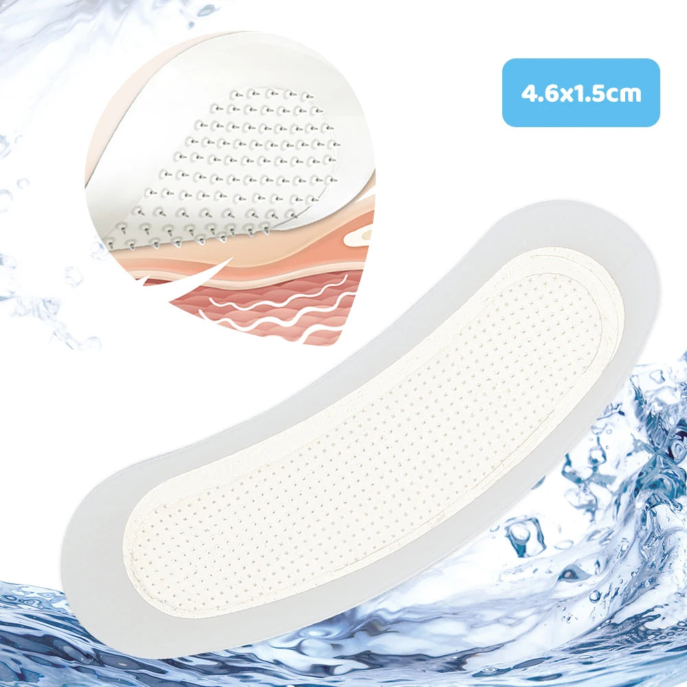 Hyaluronic Acid Microneedle Eye Patches Mask For Anti Aging Dark Circles Moisturizing Under Eye Gel Pads Skin Care