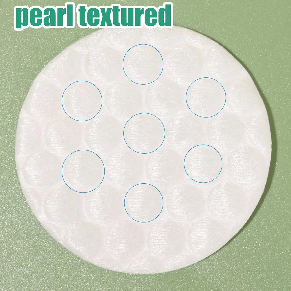 Makeup Remover Cotton Pads Disposable Soft Rounds Dual-Sided Breathable Facial Cleansing for Daily Use & Nail Polish Remover