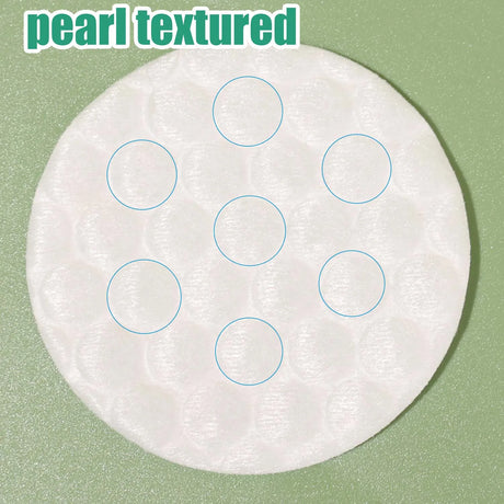 Makeup Remover Cotton Pads Disposable Soft Rounds Dual-Sided Breathable Facial Cleansing for Daily Use & Nail Polish Remover