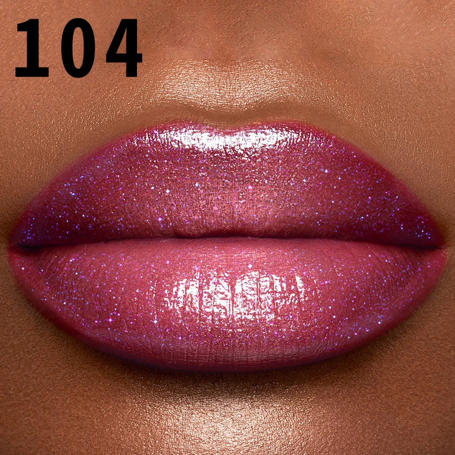 Moisturizing, Plump and Sparkling Lip Gloss, Water-Glossy Mirror Lip Glaze, Glitter Lip Makeup for Women Lip Oil Cosmetics Gifts