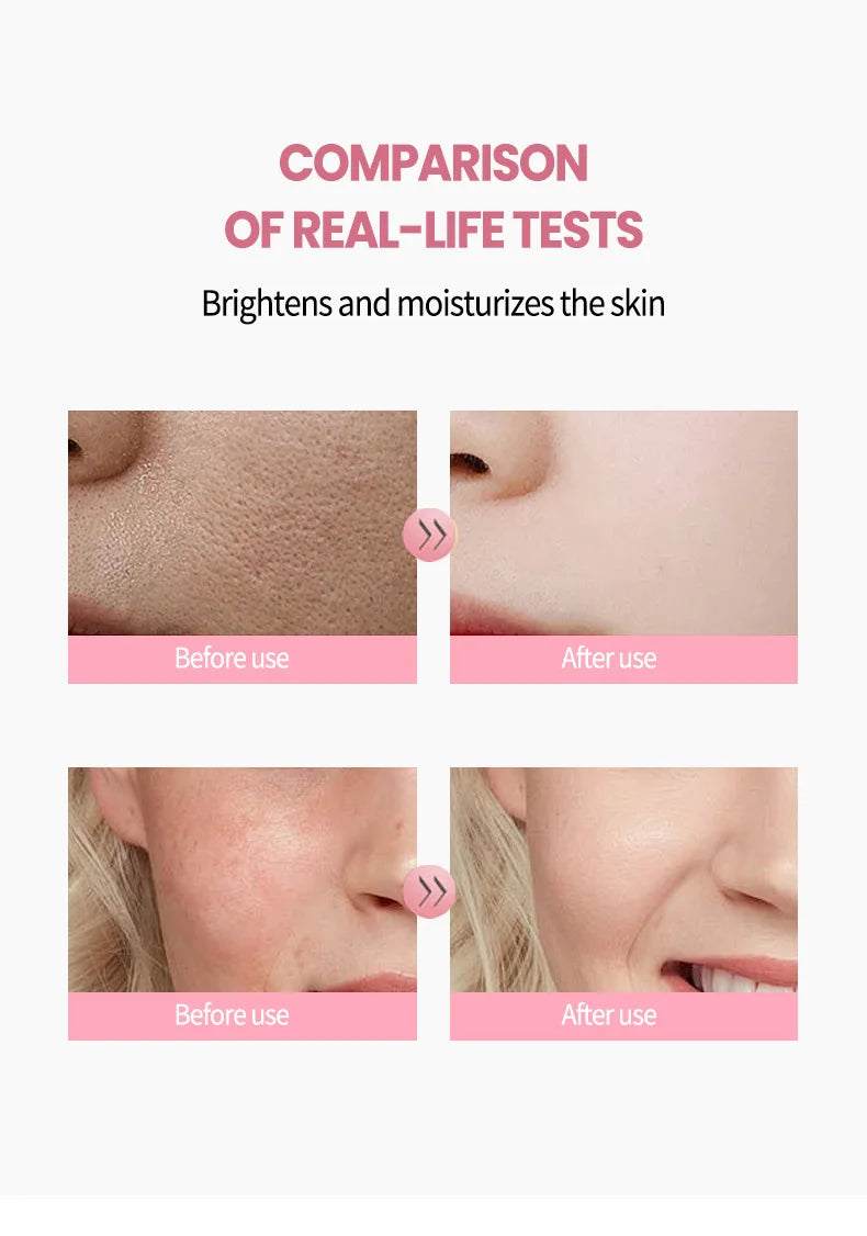 Korean Pink Collagen PDRN Capsule Cream with Niacinamide Cream for Uneven Skin Tone Lightweight Face Moisturizer Non Greasy care