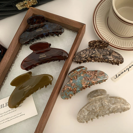 Vintage Hair Clips Korean Hair Clip Large Claw Clip Y2K Accessories Hair Accessories For Women