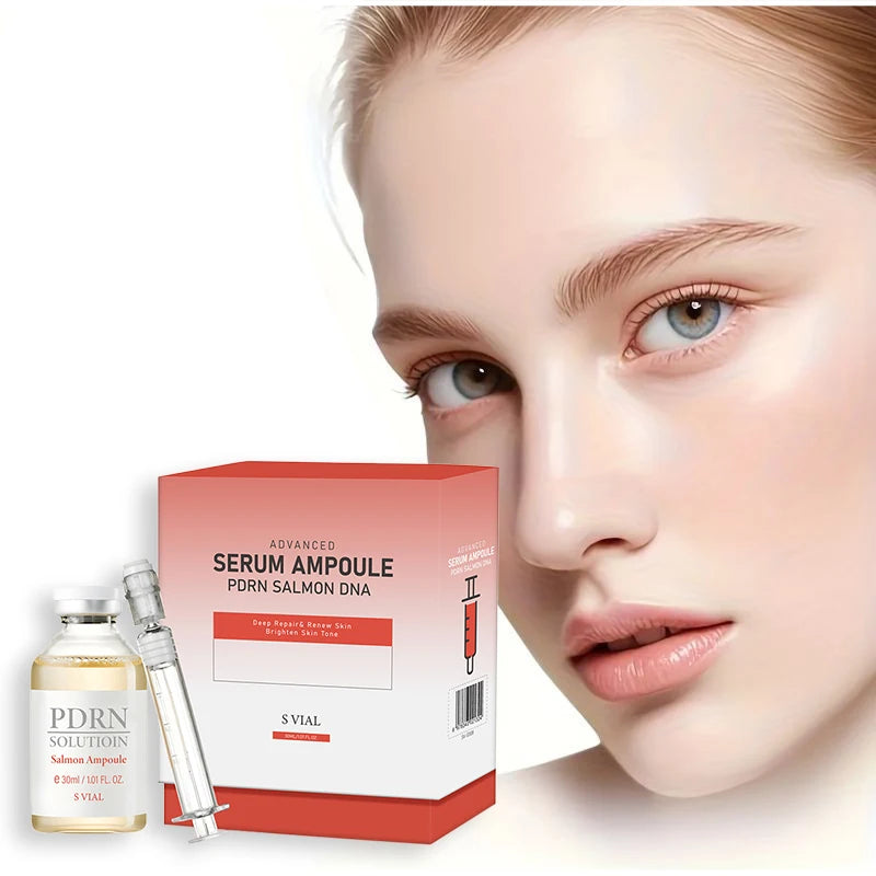 PDRN Salmon DNA Serum Ampoule Advanced Skincare Deep Repair Renew Skin Brighten Tone Strengthen Barrier firming Facial Essence