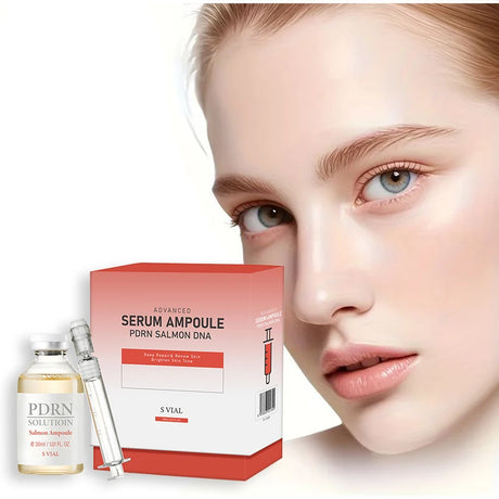 PDRN Salmon DNA Serum Ampoule Advanced Skincare Deep Repair Renew Skin Brighten Tone Strengthen Barrier firming Facial Essence