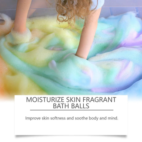 Bath Salt Lasting Fragrance Aromatherapy Floral Scent Exfoliating Moisture Body Wash Cleansing Spa Salt Ball Bubble Bombs Shower