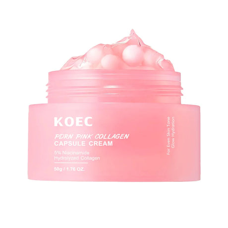Face Moisturizer Lightweight Moisturizing Cream 5% Niacinamide for Uneven Skin Tone, Glow hydration Collagen Capsule Cream
