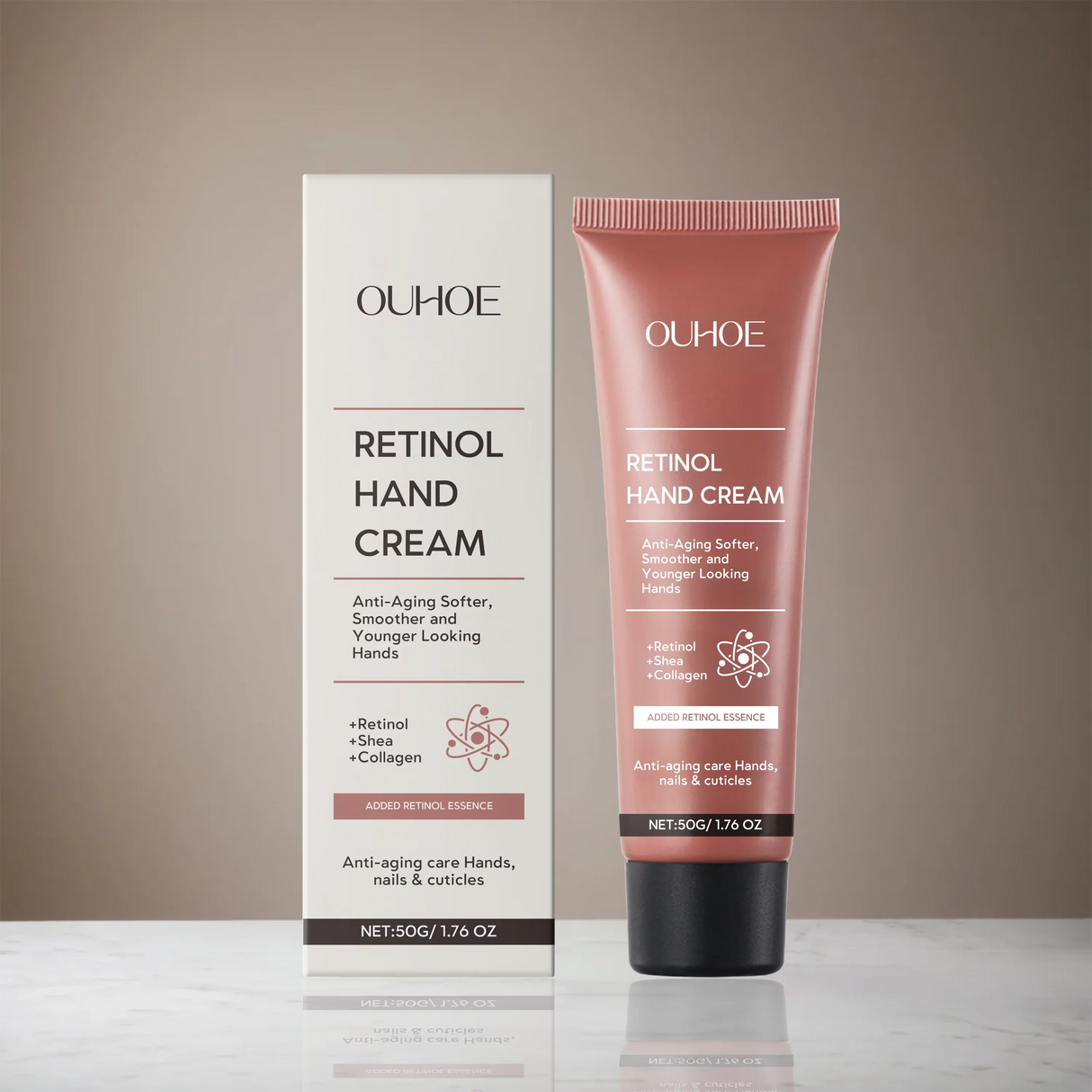 Retinol Hand Cream Firming Hand Lotion Retinol Moisturizer For Aging Dry Cracked Hands Hydrates & Soothes Dry Hands Non-Greasy