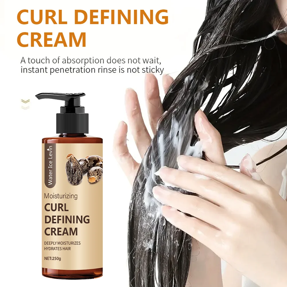 Perm, Latin Curls, Braids, and Curling Styling Cream, Give Hair a Natural, Voluminous, Long-Lasting Style, Moisturize and Nourish, Suitable for Wavy and Curly Hair, and Protect the Hair