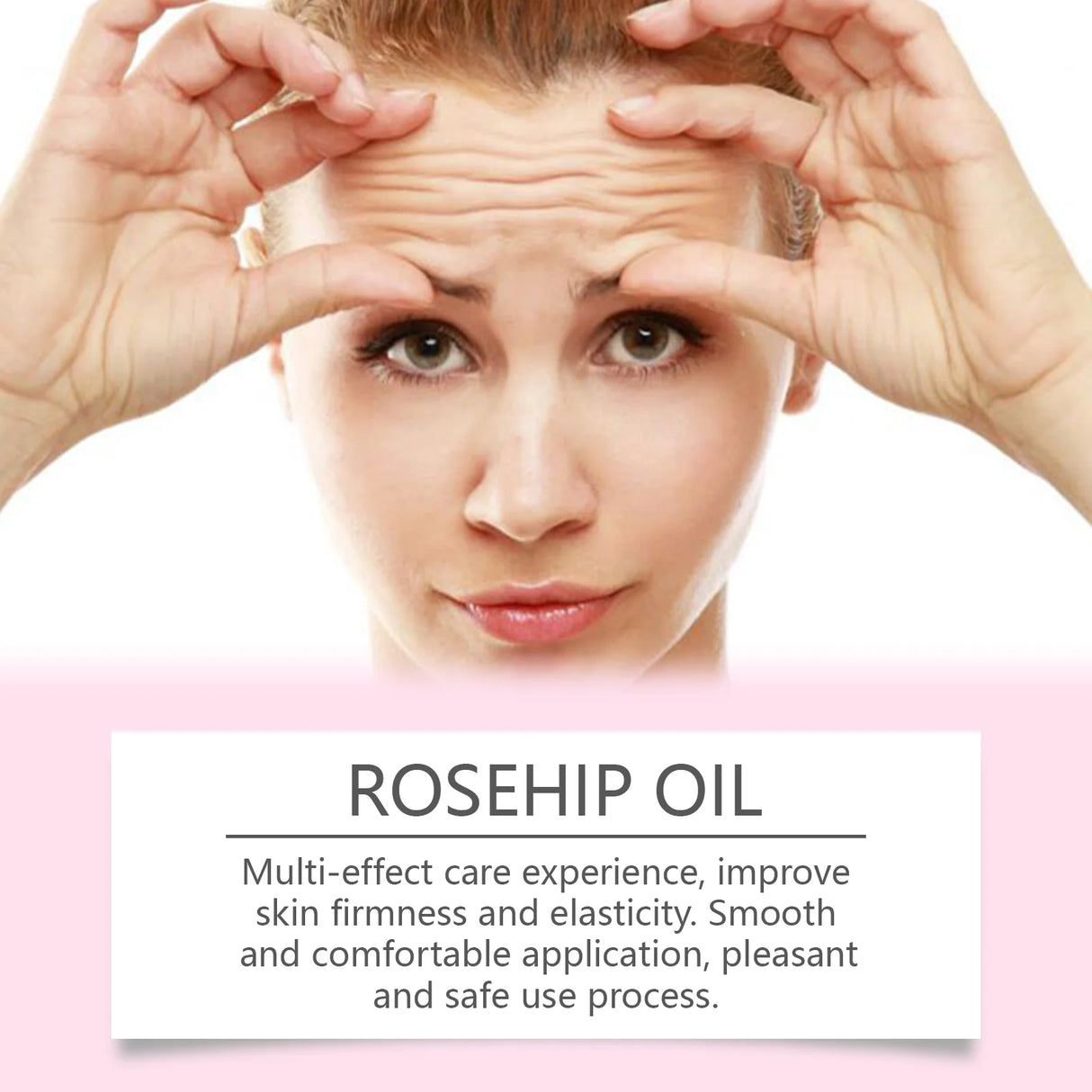 Rosehip Oil for Face Organic Anti-Aging Acne Scar Treatment Fade Fine Line Lifting Firming Moisturizer Wrinkle Reduction Essence