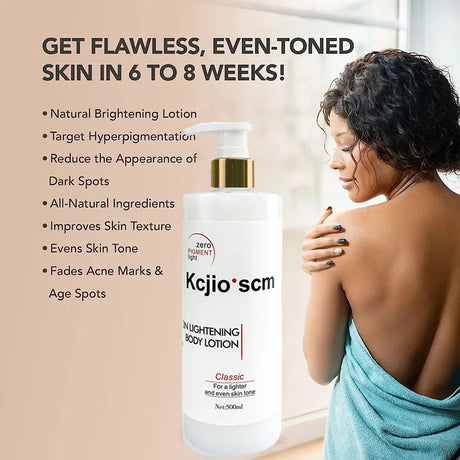 500ml Fast Whitening Cream For Dark skin Kojic Sen Moisturizing Lightening Body Lotion Skin Care for Flawless Even Skin Tone