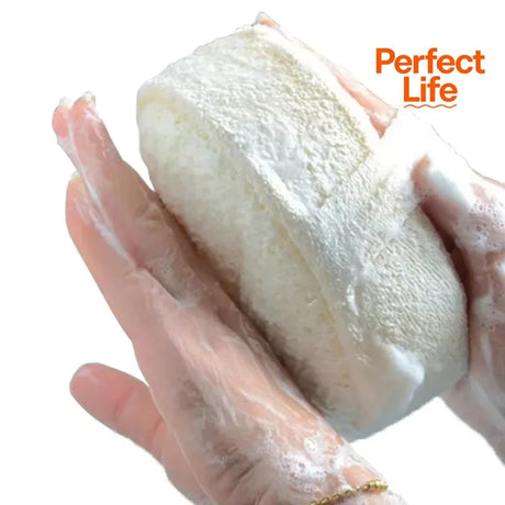 Natural Loofah Brush Unisex Bath Towel Wipe Thick Sponge Bath Wash Rub Body Scrubber Durable Healthy Massage Brush