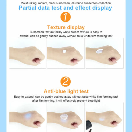 Sunscreen SPF50+ Facial Body Sunscreen Whitening Sun Cream Sunblock Skin Protective Cream Anti-Aging Oil-control Moisturizing
