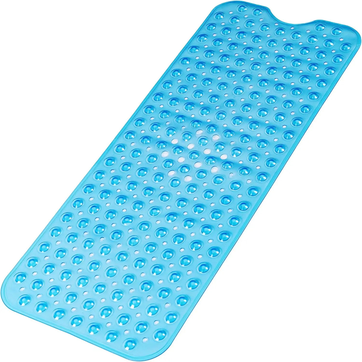 1pc Cartoon Extra Long Bathtub Mat 40x100cm Non Slip Bath Mat for Bathroom Tubs Shower Mats with Suction Cups & Drain Holes