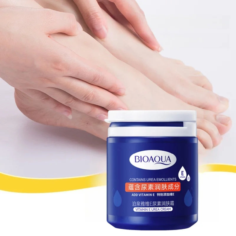 170G/Bottle Urea Moisturizing Cream, Hand Cream, Foot Cream, Body Lotion, Formulated with Glycerin, Vitamin E and Other Ingredients, Deeply Moisturizes the Skin, Prevents Dryness, and Leaves Skin Smooth and Supple, Suitable f