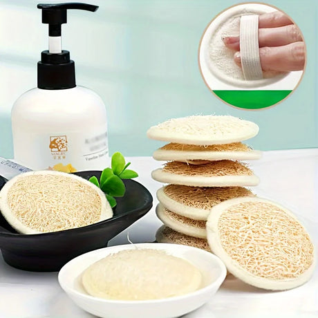 1/3/6/10pcs Loofah Face Wash Cloth Sponge Cleansing