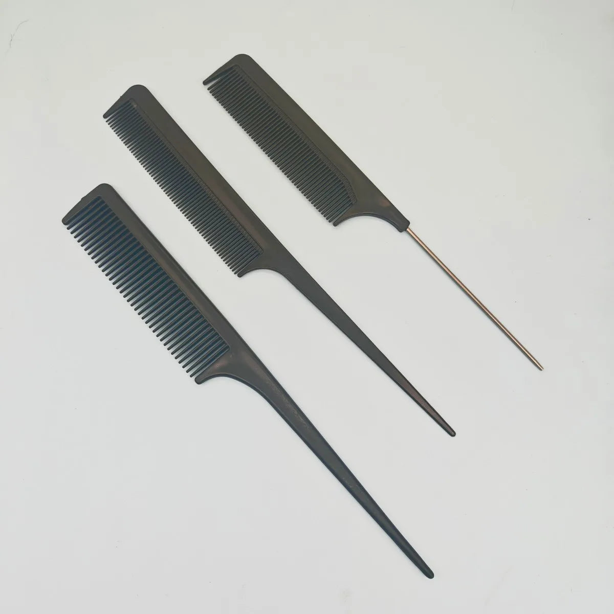 10pcs New Styling Hairdressing Men Women Beauty Salon Hair Hairdressing Black Brush Combs Hairbrush