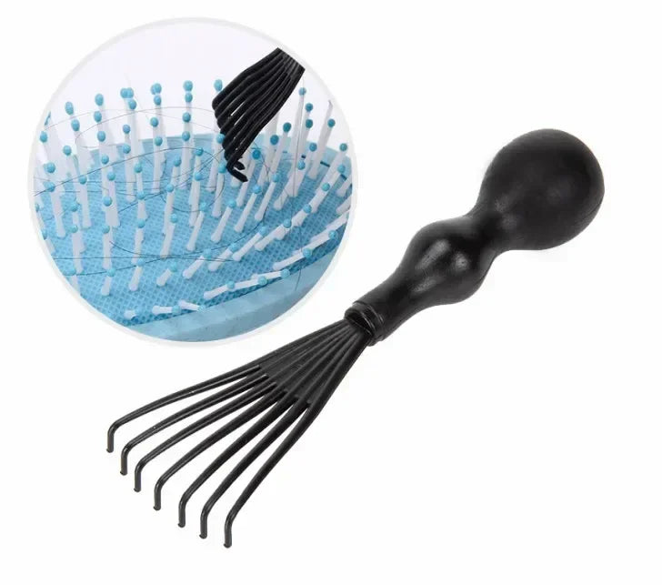 Hair Brush Exfoliating Hair Brush Bristle Women's Wet Curly Hair Comb Salon Hair Styling Tool,Special for Real Hair Wigs