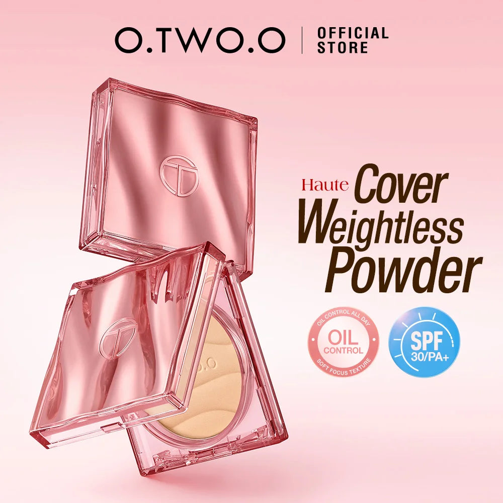2in1 Setting Sun Protection Weightless Matte Powder Long Lasting High Concealer Power Waterproof Oil Free Compact
