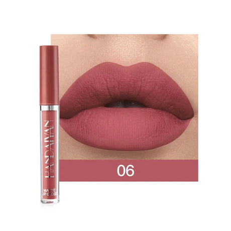 HANDAIYAN 1/6 PCS Lipstick Set Make-up for Women Non Stick Cup Waterproof Long Lasting Cosmetics Korean Makeup Matte Lipstick