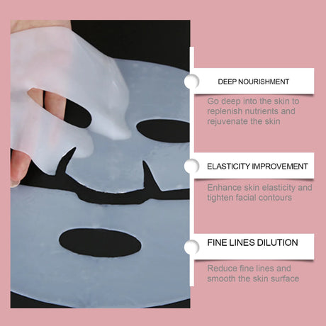 Bio Collagen Face Mask 1/3/ 5/10pcs, Deep Hydrating, Pore Minimizing, Moisturizing Overnight Mask for All Skin Types 