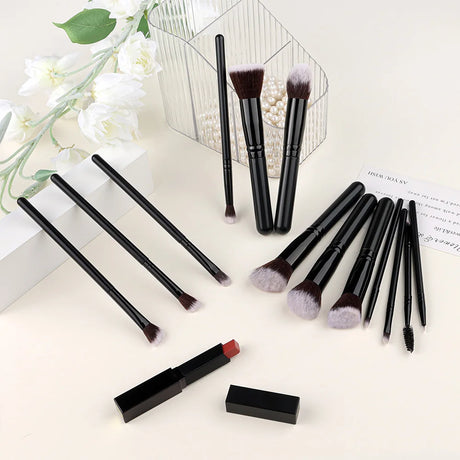 NEW 14PCS Makeup Brushes Set Soft Fluffy Foundation Blush Powder Eyeshadow Blending Female Cosmetics Beauty Tool Christmas Gift