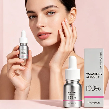 Volufiline Centella Asiatica Serum 10ml Gentle Soothing Moisturizing Facial Ampoule Essence Niacinamide Plumping Fast Absorbing