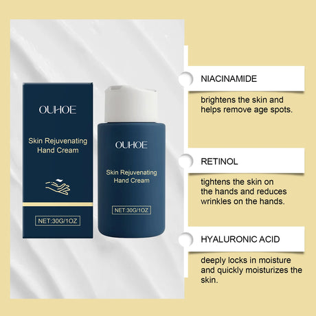Moisturizing Hand Cream Improve Dryness Skin Nourishing Soften Brightening Hydrating Anti Chapped Hand SkinCare Quick Absorb