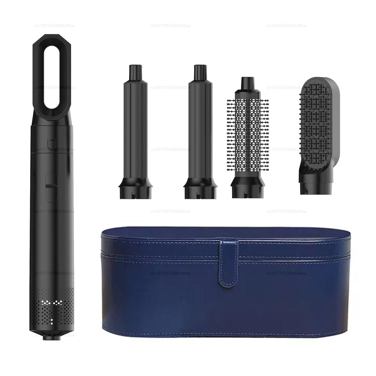 5 in 1 Hair Styler Powerful Fast Drying Ionic Hair Dryer High Speed Hot Comb Brush Set Professional Hair Straightener