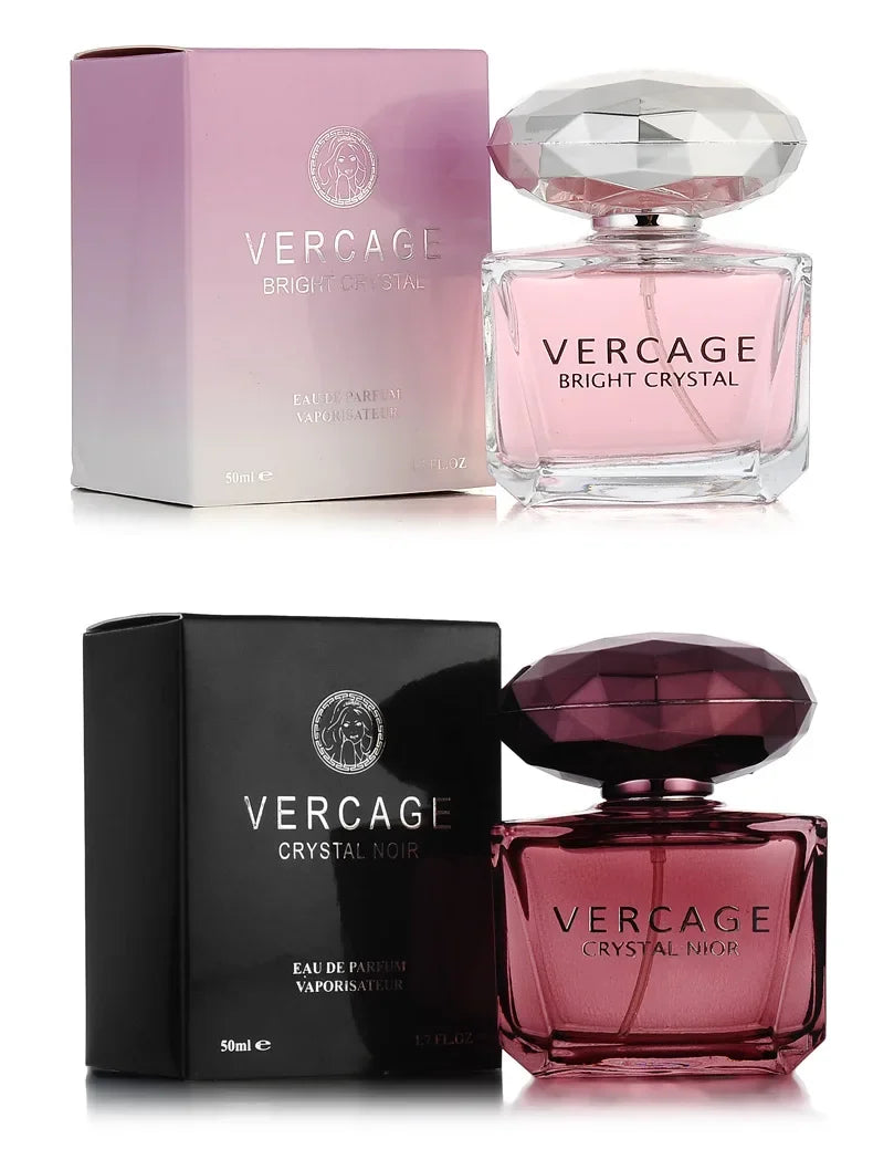 Luxury Brand Lasting Fragrance 50ml Women Body Spray Perfume Floral Scent Pheromone Perfumes Crystal Diamond Sweet Love Crystal
