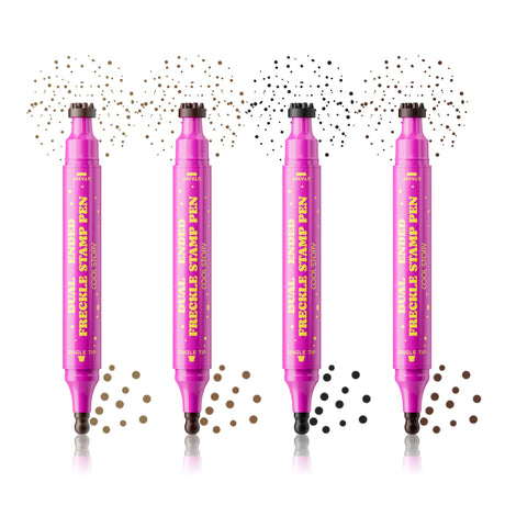 Double Eyeliner Freckles Pen All-in-One Natural Waterproof Lasting Seal Spot Pen Natural Simulation