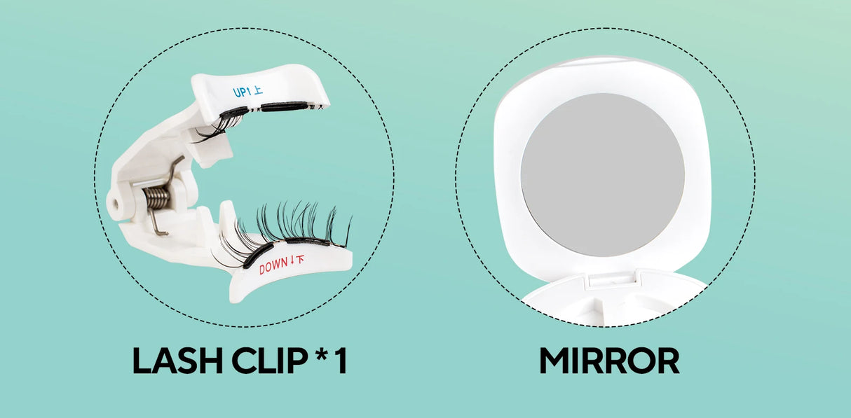 VYRILA Soft Magnetic Eyelashes No Glue Needed Reusable Natural Look 3D Lashes Easy Apply Soft Magnetic Lashes Kit for Eye Makeup