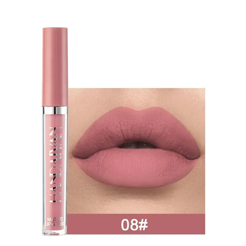 HANDAIYAN 1/6 PCS Lipstick Set Make-up for Women Non Stick Cup Waterproof Long Lasting Cosmetics Korean Makeup Matte Lipstick