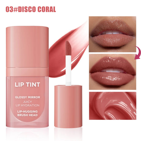 Brand Mirror Lip Gloss 5ml Non Stick To Cup Non Fading Long-lasting Moisturizing Hydrating Natural Portable Brush Head Lip Gloss