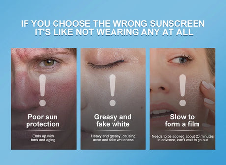 Facial & Body Sunscreen Spray SPF 50 Oil Control Whitening Melanin Reducer Anti-Sun Protection Face Skin Care Sun Cream Spray