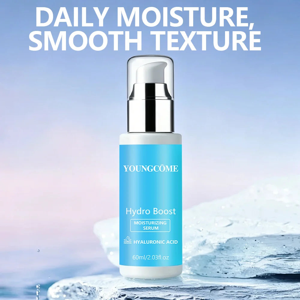 Hydro Boost Hyaluronic Acid Moisturizing Serum - Instant Hydration, Non-Greasy, Fast-Absorbing, Long-Lasting Moisture for Dry