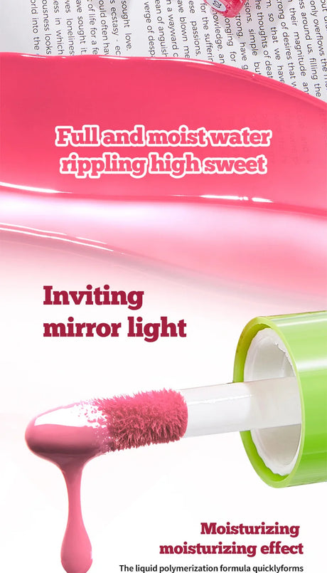6Pcs Lip Oil Gloss Set, Hydrating High-Shine Non-Sticky Lip Gloss, Moisturizing Clear Pink Red Tint, Travel Makeup Gift