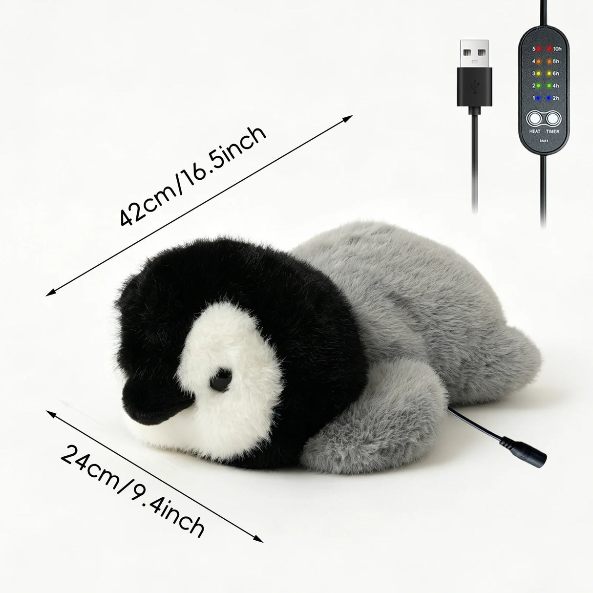 Electric Heating Pad for Period Cramps Plush USB Powered Menstrual Heating Pad Neck Shoulder Pain Relief Gift for Women Wife