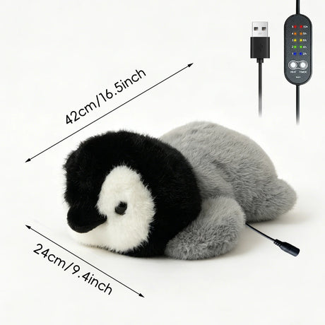 Electric Heating Pad for Period Cramps Plush USB Powered Menstrual Heating Pad Neck Shoulder Pain Relief Gift for Women Wife